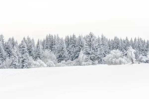 Paisaje de montañas nevadas en las tierras altas — Foto de Stock