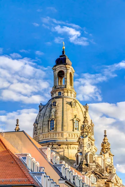 Kostel Panny Marie v Drážďanech — Stock fotografie