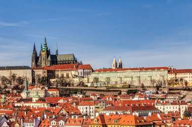 Lesser town Prague castle ile