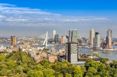 Rotterdam havadan görünümü