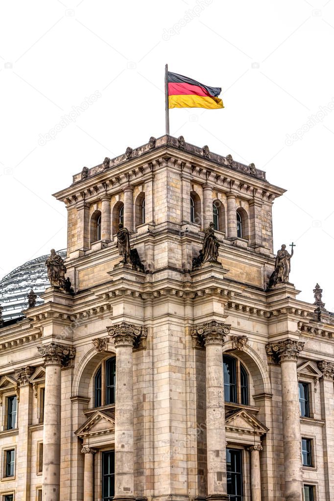 Reichstag building in Berlin