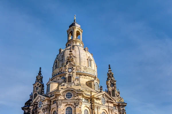 Dresden 'deki Leydimizin Kilisesi — Stok fotoğraf