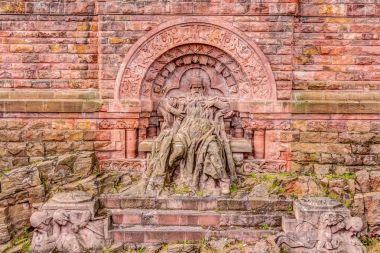 Barbarossa Anıtı Thuringia, Almanya