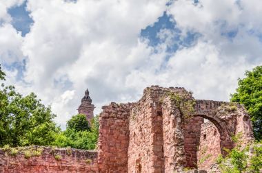 Kyffhauser anıtın üst kale