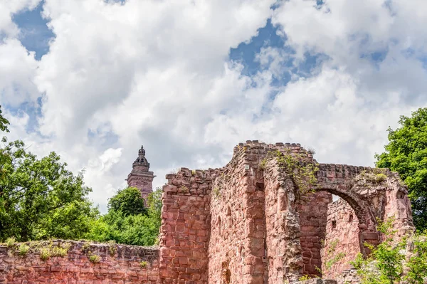 Övre slottet av monumentet Kyffhauser — Stockfoto