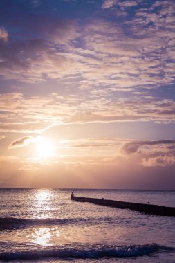 Sahilde rüya gibi ruh hali