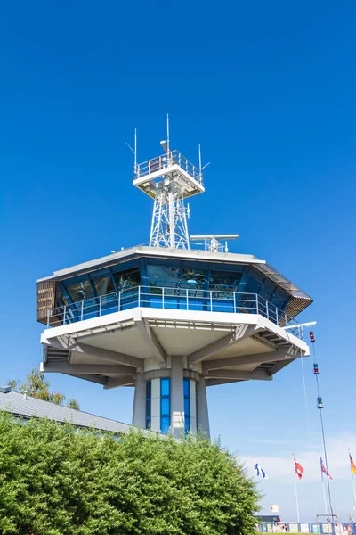 Torre de navegación en Travemuende —  Fotos de Stock
