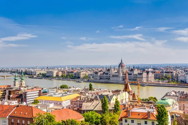 Budapeste e rio Danúbio — Fotografia de Stock