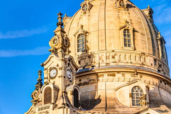 Фрауэнкирхе-ин-Дрезден — стоковое фото