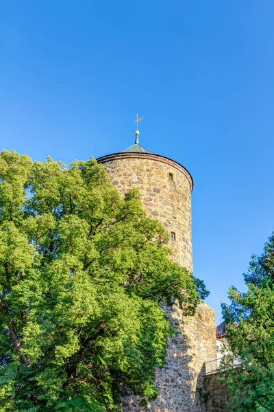 Nicolai tower Bautzen — Stockfoto