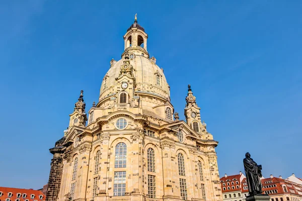 Kerk van Onze Lieve Vrouw in Dresden — Stockfoto