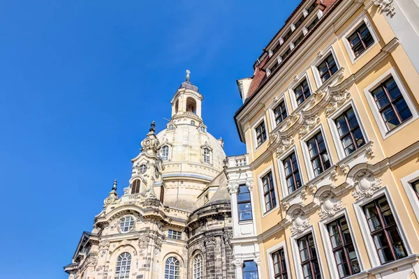 Церковь Девы Марии Дрезден — стоковое фото