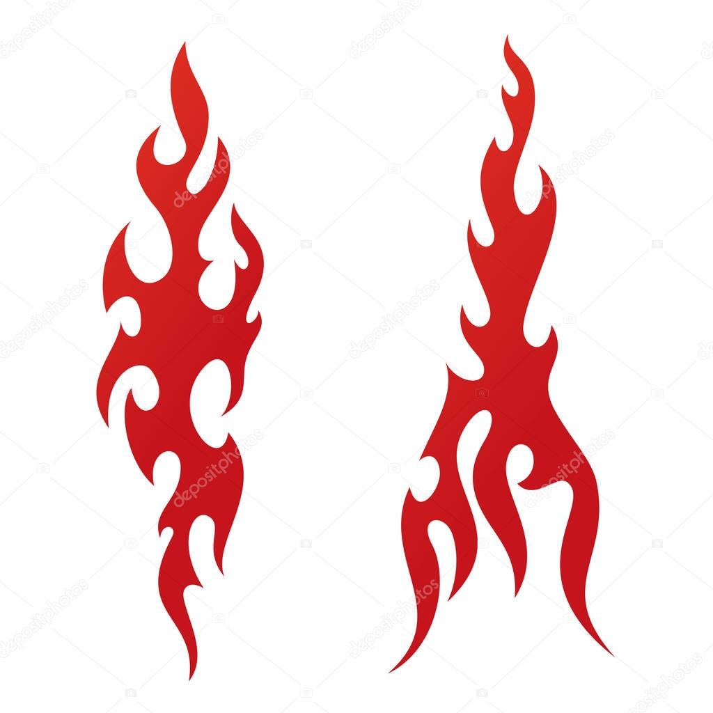 Vettoriale stockRosso fuoco del tatuaggio fiamme di ©sherishe #157911142, image size:1024x1024