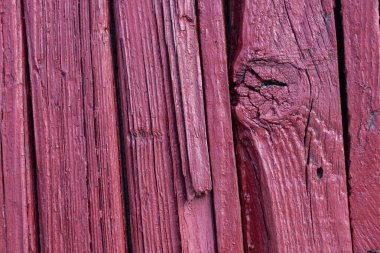 Ahşap çit deseni pembe renkte. Eski tahta çitler.