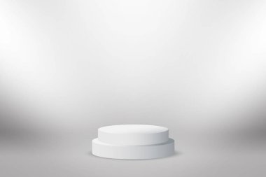 Soyut arkaplan stand dairesi gri arkaplan. Grafik minimumu 