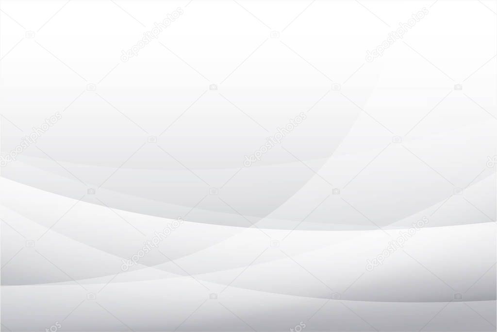 Abstract white shape curve background.Creative element motion 