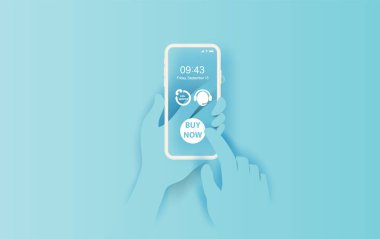 Şimdi satın almak için akıllı telefon kullanıyoruz. Teslimat servisi. 