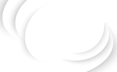 Soyut beyaz modern şekil çizgisi eğrisi pürüzsüz beyaz arkaplan