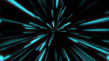 Satır şekli Neon Mavi ve Kırmızı Işık Koyu Çizgiler Basit. Siber Geleceği Hızlandırma Hareketi Grafiği. Arkaplan kirişi Bulanık Fişeği. Soyut Işık Hızlı Gece Arkaplanı. Modern Parlak renk sihirli illüstrasyon