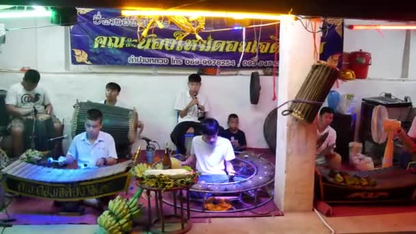 Tayland Wat Prag Daki Lampang Luang Budist Tapınağı Lampang Bölgesi — Stok video