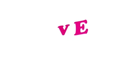 Sevgililer günün kutlu olsun sosyal medya afişi. Canlandırılmış animasyon metni pop pembe renkleri ile parlıyor. Beyaz arkaplan üzerine basit bir paylaşımda ekran. Yaratıcı düğün videosu 4K.