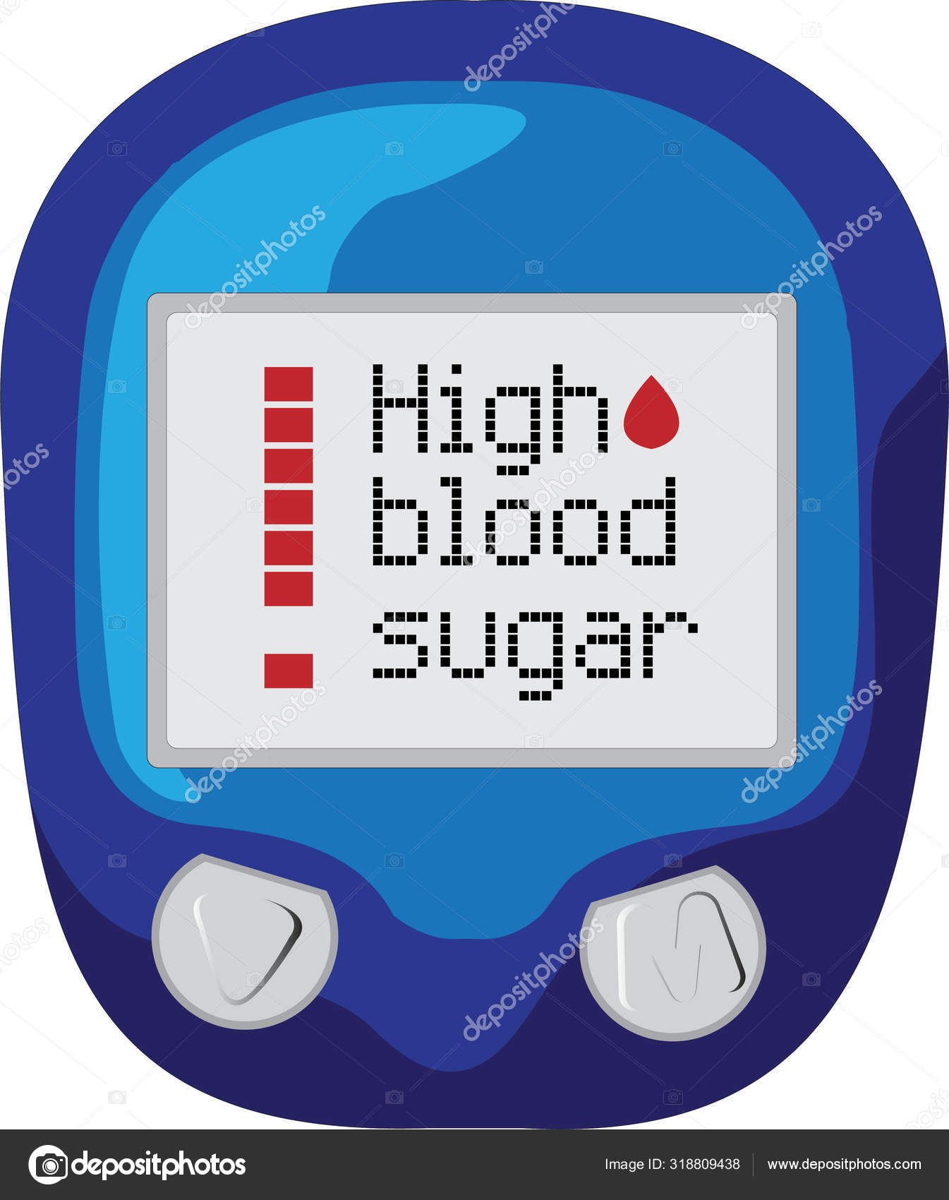 Mano que sostiene un medidor de glucosa de sangre que mide el azúcar de  sangre, el fondo es un estetoscopio y un archivo de carta