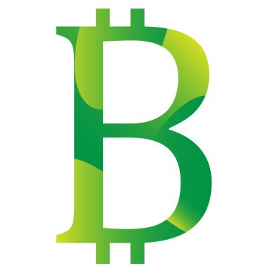 Bitcoin internet sanal kripto para birimi simgesi simgesi