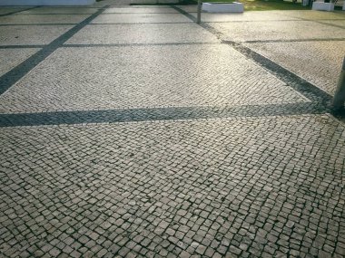 Doğal taş döşeme yüzey arka plan dokulu