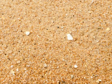 Doğal kumlu yüzey okyanus deniz plaj zemin üstten görünüm arka plan