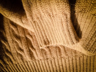 El yapımı desenli detayların yakın plan görüntüsü. Güzel sanatsal yüzey