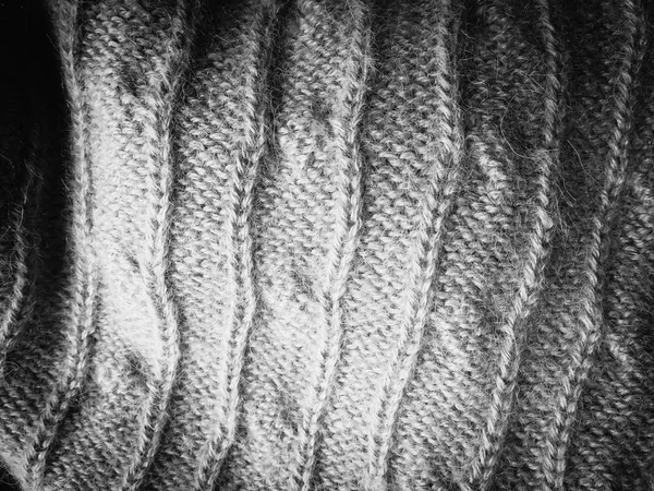 Крупный План Ручного Вязания Текстурированных Деталей Красивая Художественная Поверхность — стоковое фото