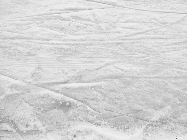 冰上溜冰场划伤地面背景图 — 图库照片