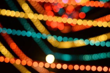 Bulanık renkli aydınlatma arka plan