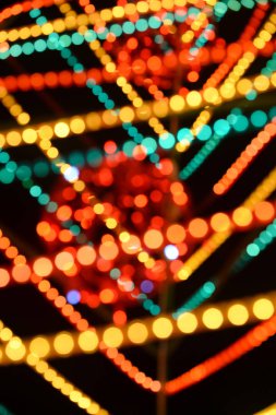 Bulanık renkli aydınlatma arka plan