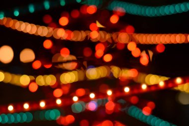 Bulanık renk Led aydınlatma.