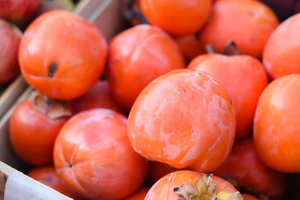 新鮮なフルーツのオレンジ柿柿 — ストック写真