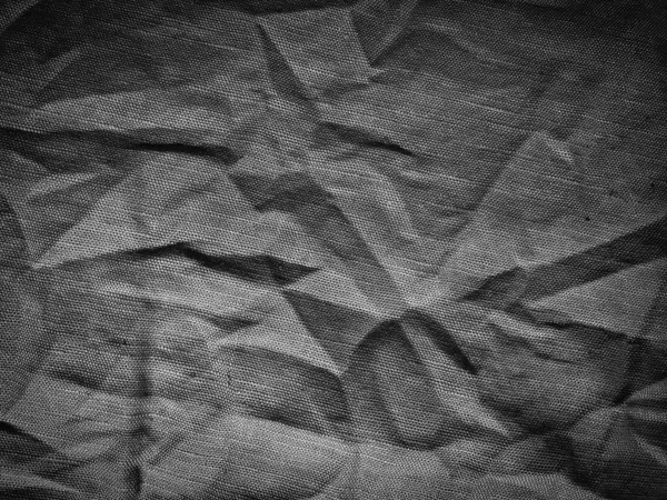 天然リネン テクスチャ暗い背景 — ストック写真