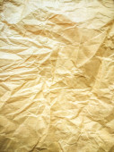 Detailní záběr na zmačkaný papír texturované prázdné copyspace pozadí