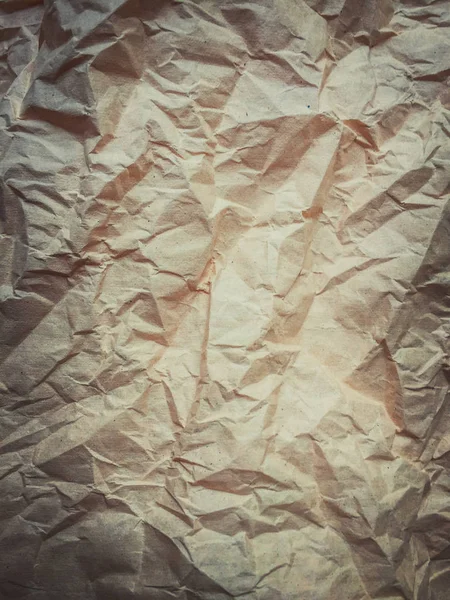 折りたたまれた紙の上で閉じるテクスチャ空のコピースペースの背景 — ストック写真