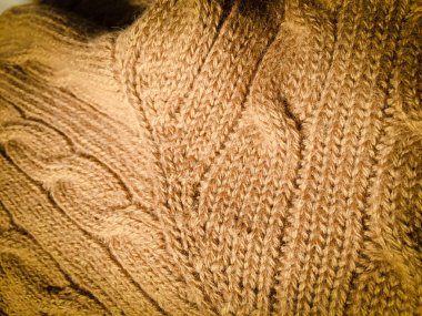 Örgü kumaş dokusu, yumuşak odak soyut arkaplan