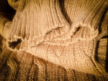 Örgü kumaş dokusu, yumuşak odak soyut arkaplan