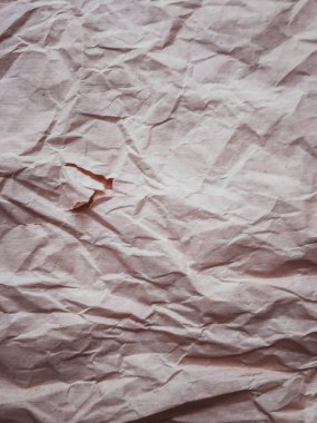 Buruşmuş kağıda yakın plan boş telif alanı arkaplanı