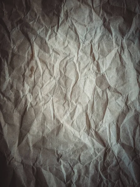 折りたたまれた紙の上で閉じるテクスチャ空のコピースペースの背景 — ストック写真