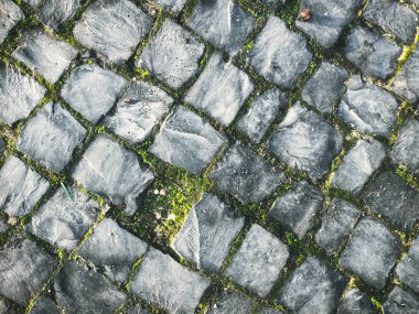 Doğal taş döşeme yüzey arka plan dokulu