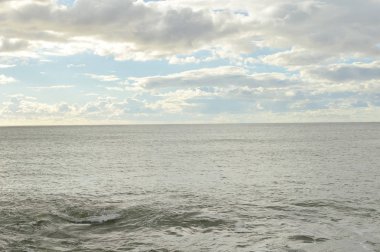 Sunset beach bulanık doğal bulutlu gökyüzü açık havada arka plan şaşırtıcı