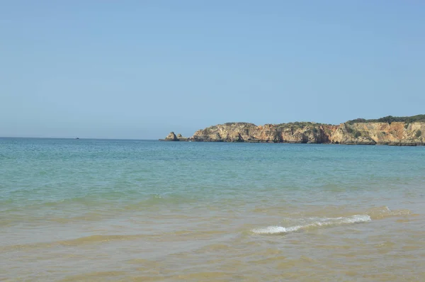 Hermosa Costa Del Mar Aire Libre Fondo Natural Turismo Recreativo — Foto de Stock