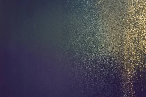 Διαφανές Παράθυρο Θολή Ομίχλη Γυαλί Condensated Νερό Σταγόνες Μονόχρωμη Φόντο — Φωτογραφία Αρχείου
