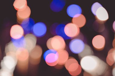 Bokeh ışık arka plan bulanıklık