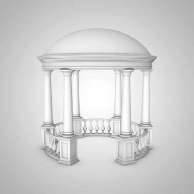 Rotunda. Işık Mimarlık arka plan