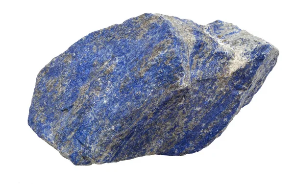 Lapis lazuli pedra preciosa crua — Fotografia de Stock